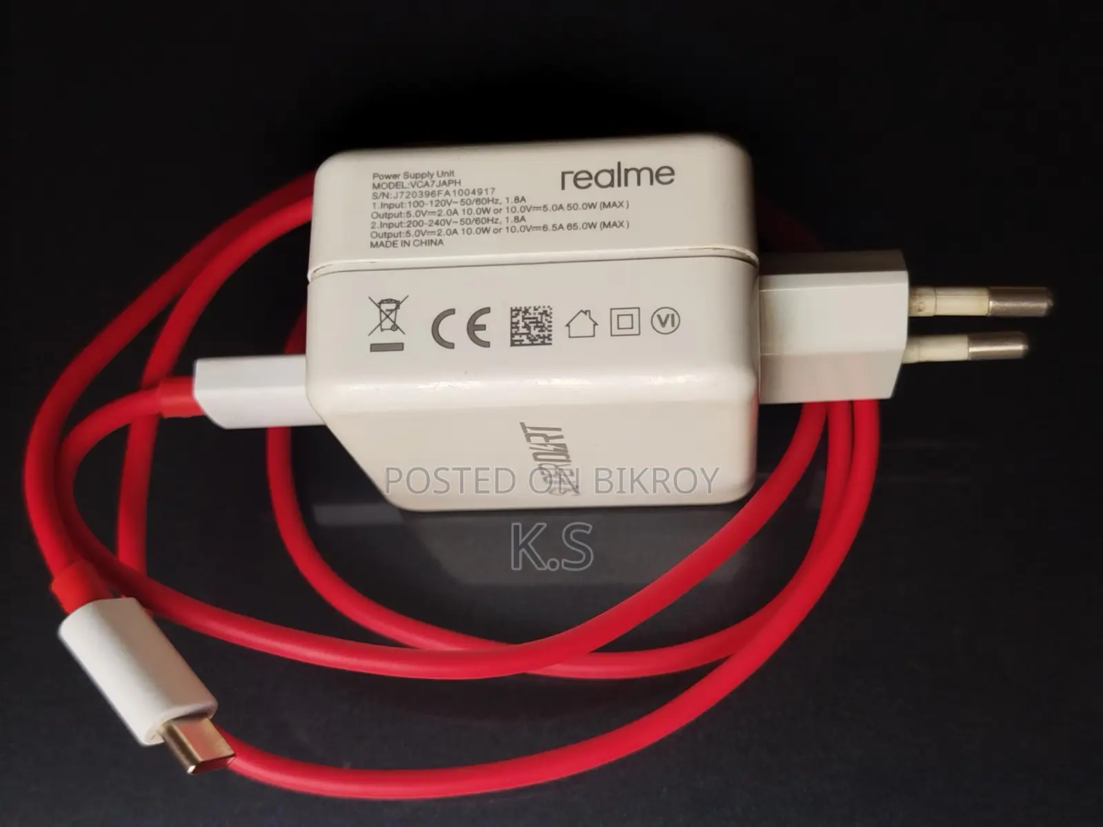Realme 65W SuperDart Charger