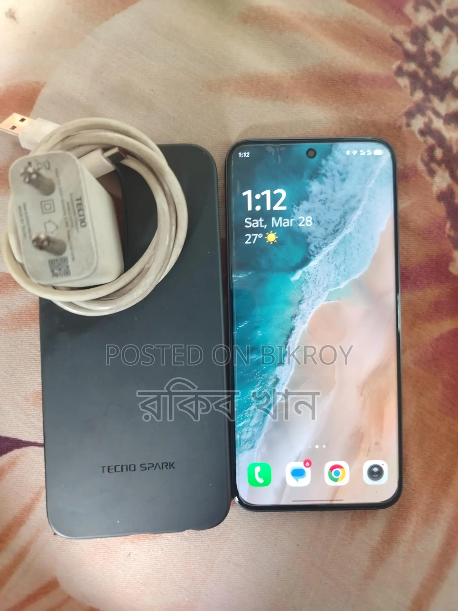 Tecno Spark 40 Pro 5G 8+8=16GB / 128 GB (Used)
