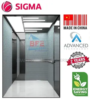 Sigma 450kg Passenger Lift – 8 Floors | ARD & VVVF Included