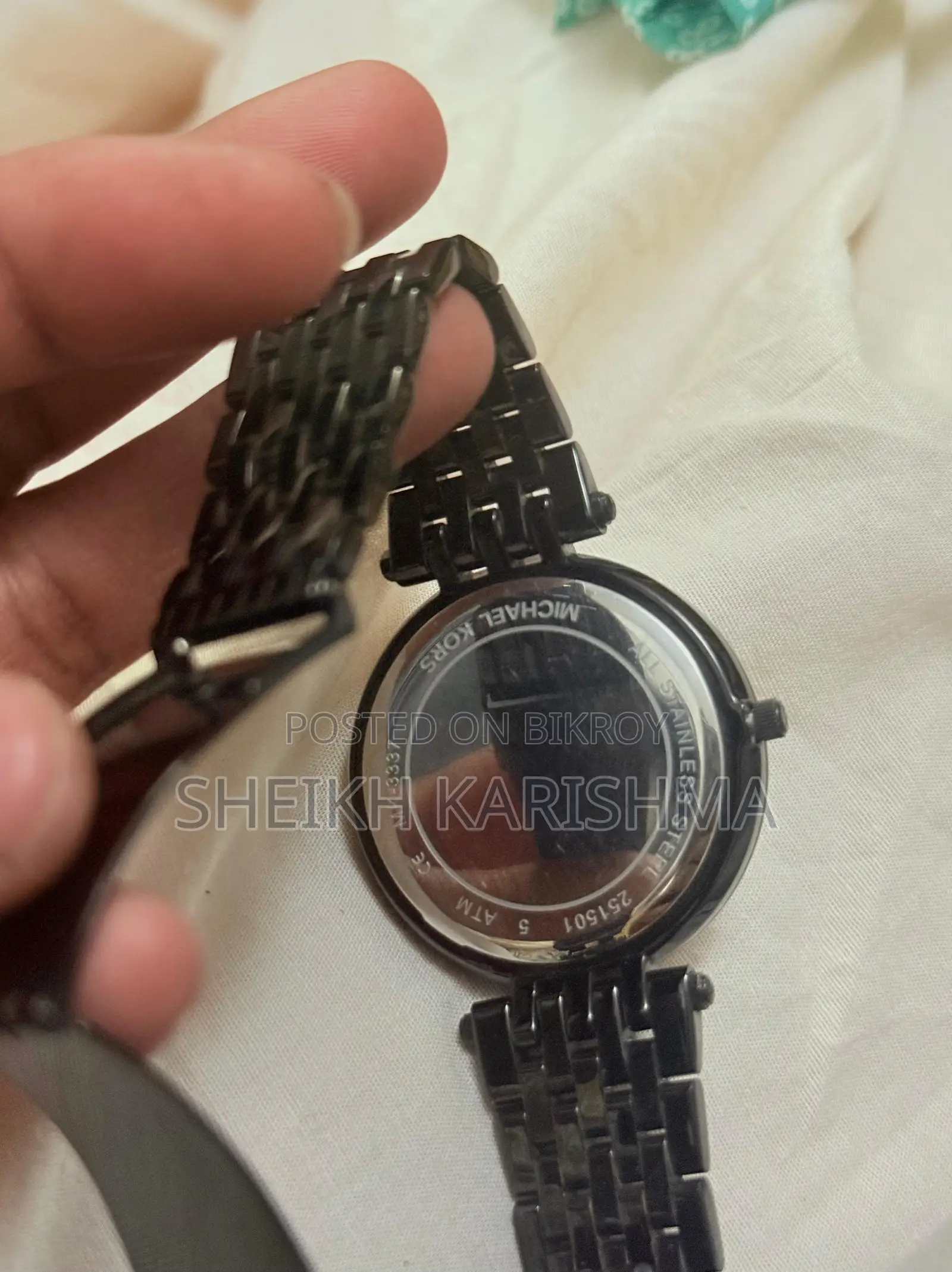 Michael Kors Darci Black Ion Plated Woman’s Limited Edition Watch.