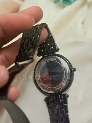 Michael Kors Darci Black Ion Plated Woman’s Limited Edition Watch.
