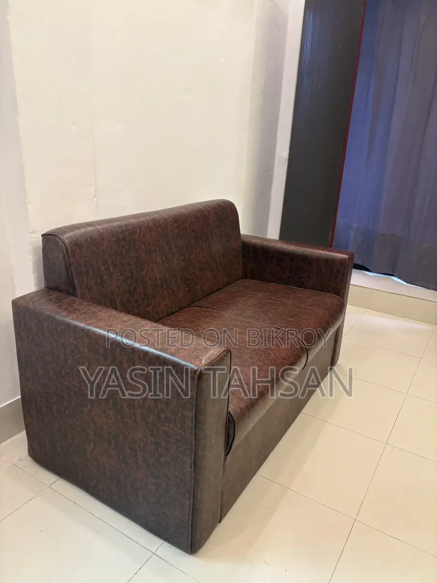 Leather Sofa Chocolate Color