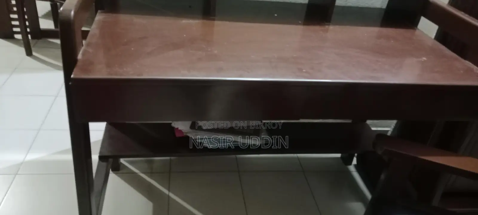 Reading table with chair 2 drawer looking very nice