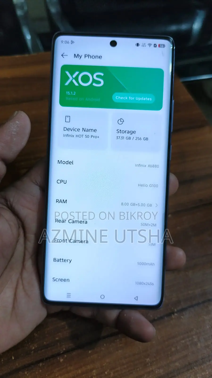 Infinix Hot 50 Pro+ (Used)