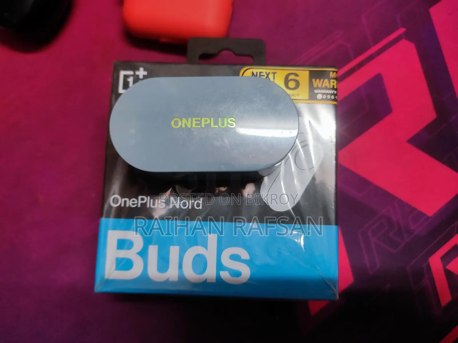 Oneplus Nord Buds and Joyroom Earbuds