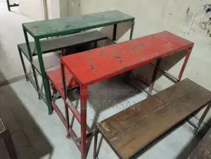 সম্পূর্ণ স্টিলের ভারি জোড়া বেঞ্চ বিক্রি হবে