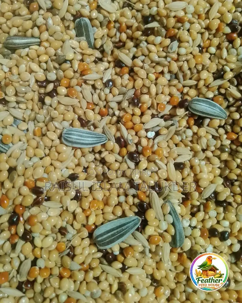 Dust-Free Premium Seed Mix | Food for Budgies, Lovebirds, and Cockatiels
