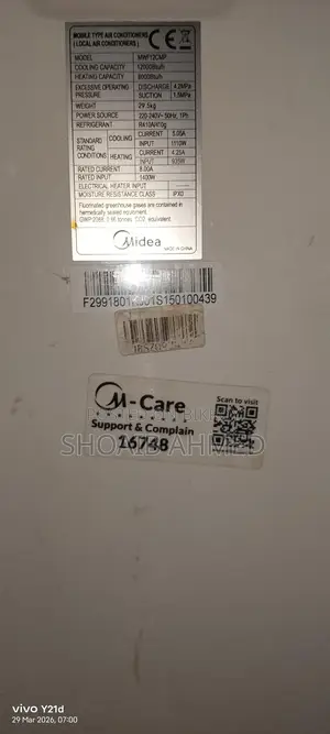Midea Portable 1-Ton AC