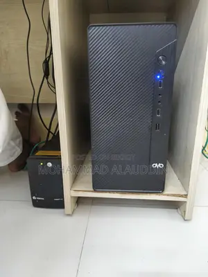 Desktop Computer & Hp 19 in Monitor