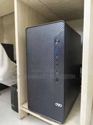 Desktop Computer & HP 19-inch Monitor