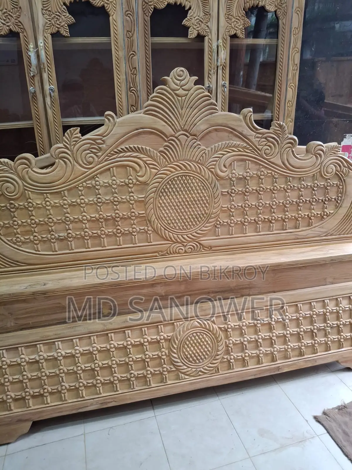 সেগুন কাঠ খাট