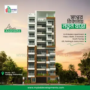 আধুনিক জীবনযাপনের জন্য পরিকল্পিত ফ্ল্যাট
