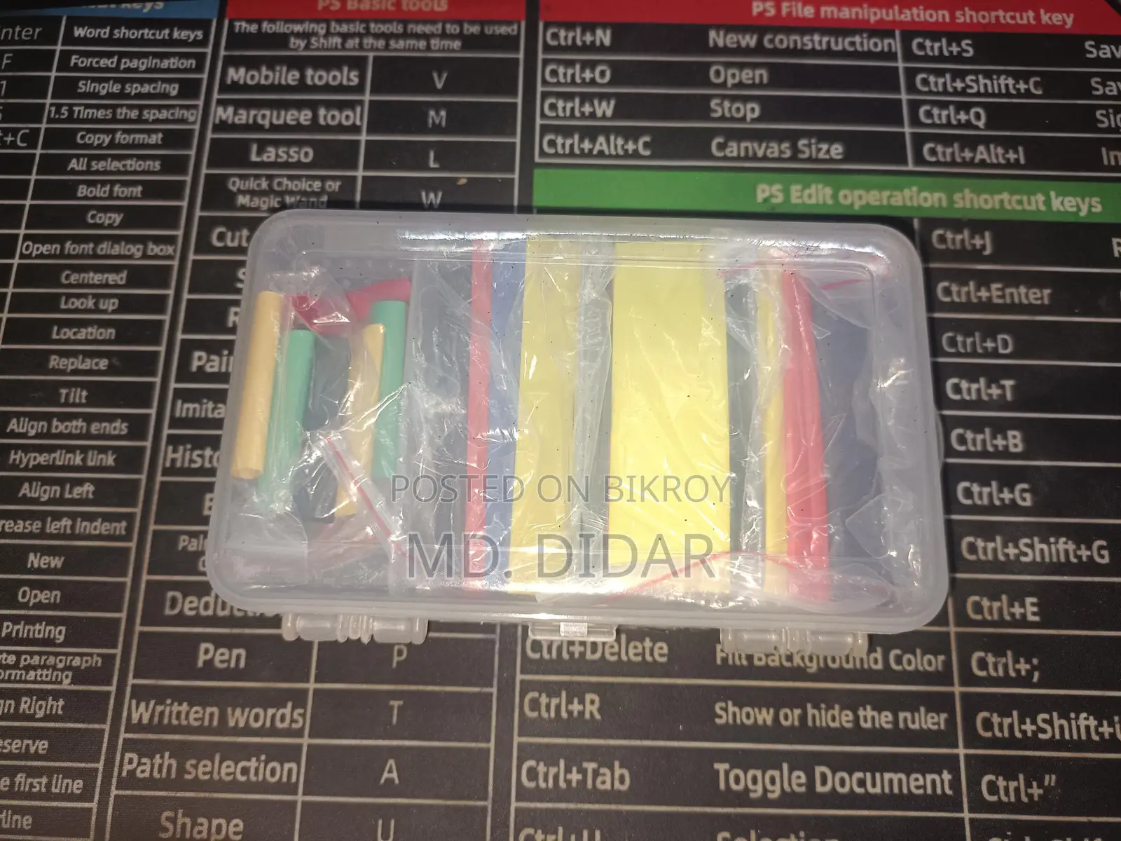 Heat Shrink Tube Set | Wire Protection (Various Sizes & Colors)