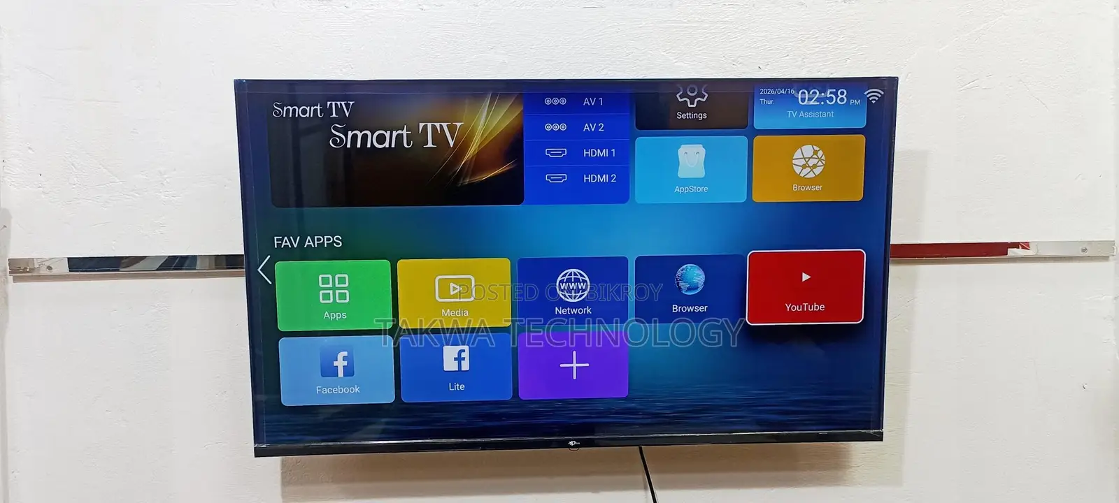 Olive-43" Inche Smart Android Framless Voice Control TV