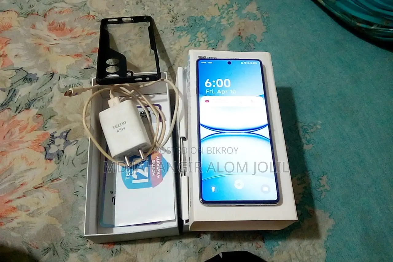 Tecno Camon 40 256gb (Used)