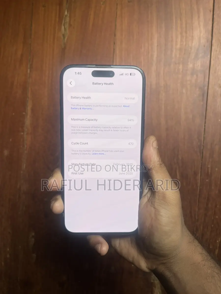 Apple iPhone 16 Plus 128 GB Black