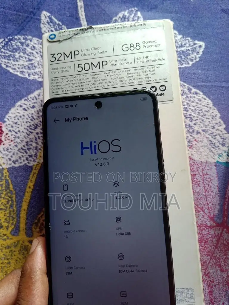 Tecno spark 10 pro (Used)