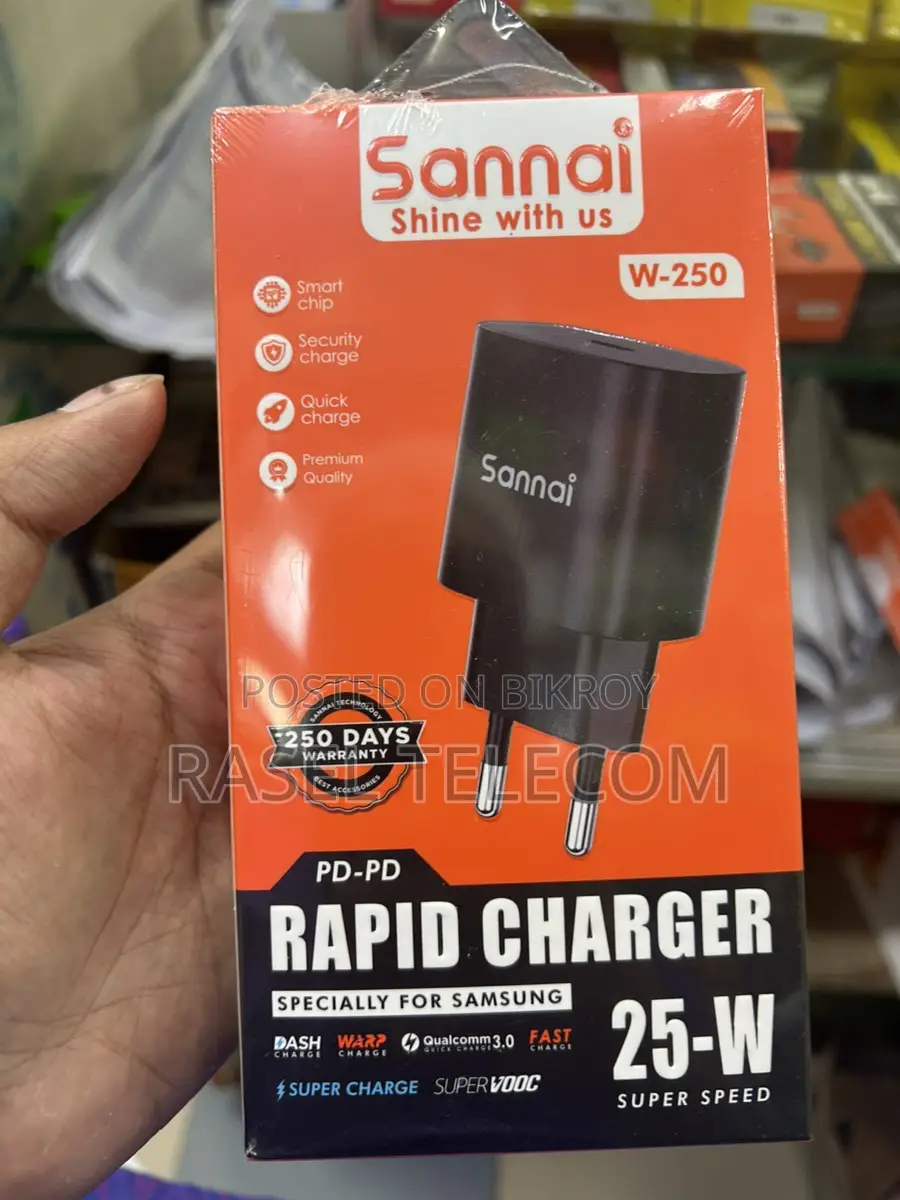 Sannai 25W Rapid Charger (PD-PD) - Specially for Samsung