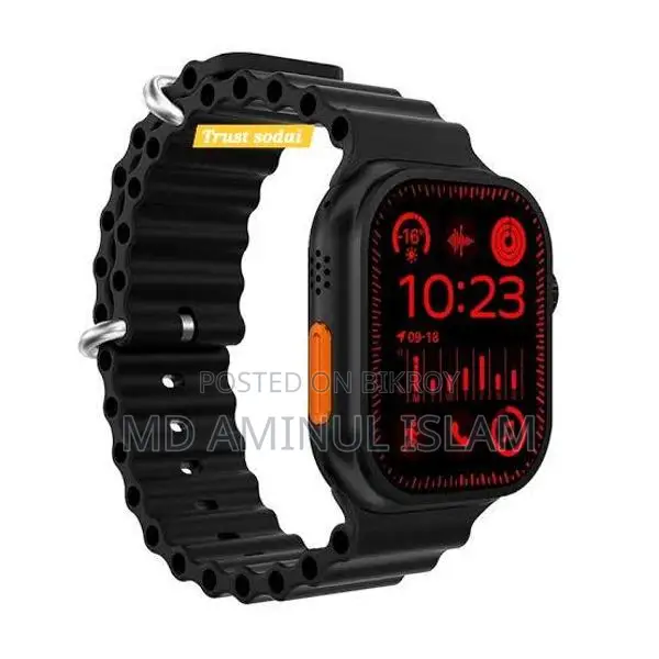 K 10 Ultra Sim Supported Smart Watch