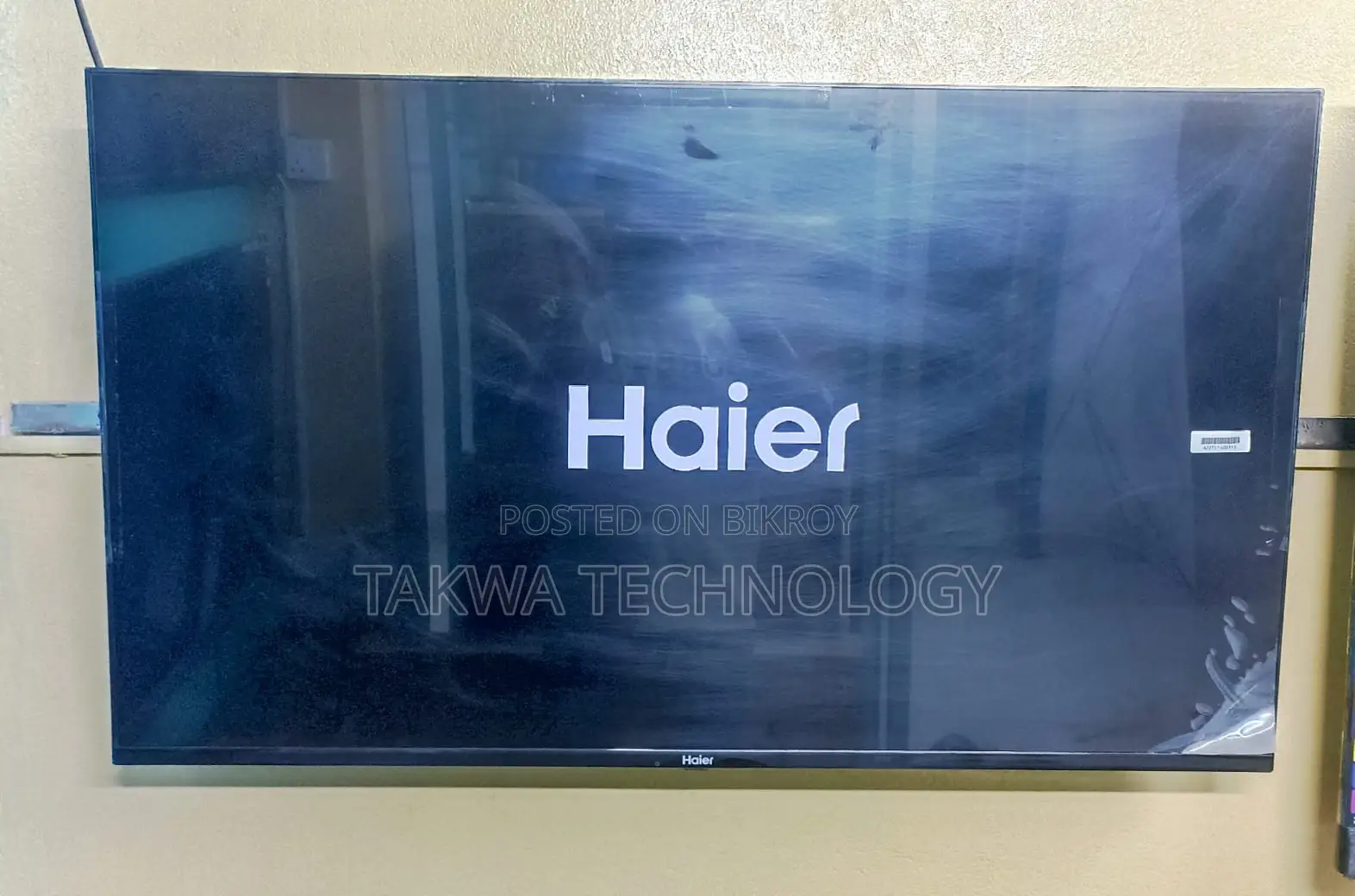 Haier-43" Inch Android Frameless Voice Control TV