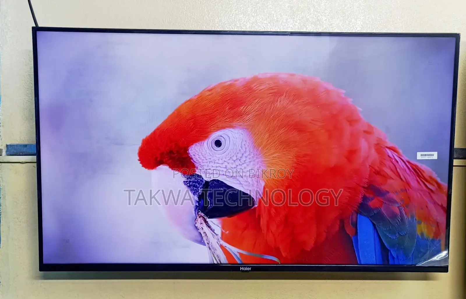Haier-43" Inch Android Frameless Voice Control TV