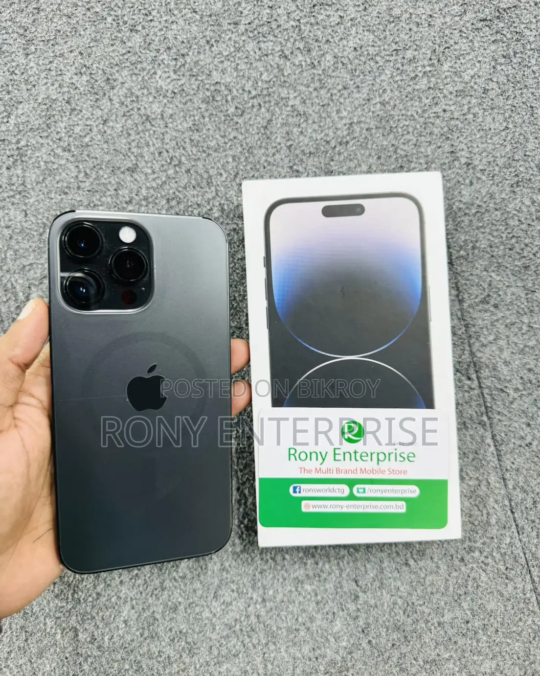 Apple iPhone 14 Pro 256GB 87% F BOX (ব্যবহৃত)