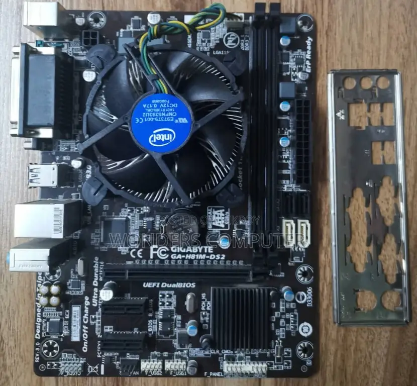 4th Gen Motherboard GIGABYTE GA-H81M-DS2 1 Year Warranty