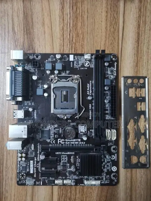 4th Gen Motherboard GIGABYTE GA-H81M-DS2 1 Year Warranty