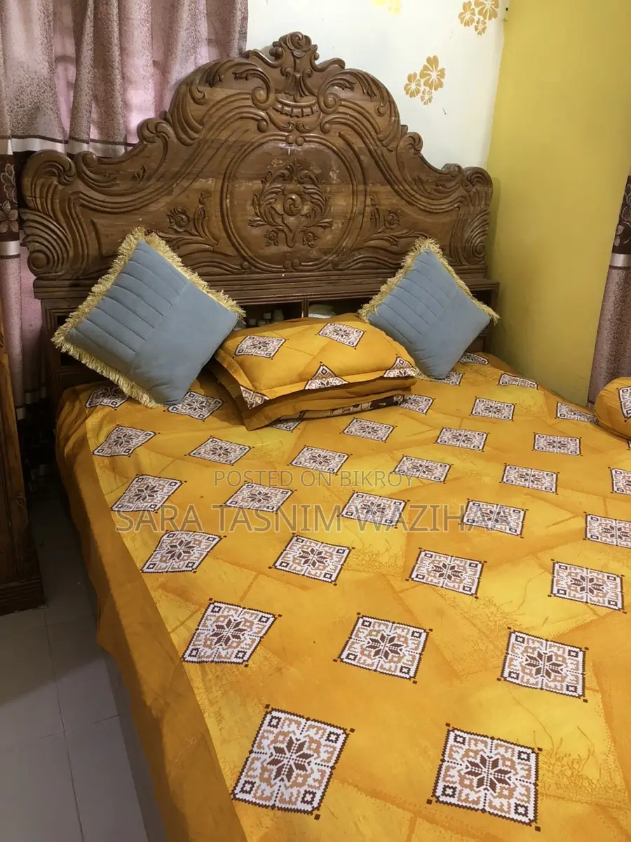 Teak Wood King Size Bed (Urgent Sale)