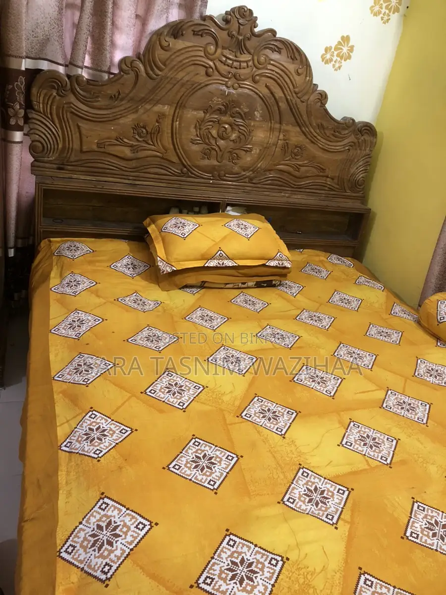 Teak Wood King Size Bed (Urgent Sale)