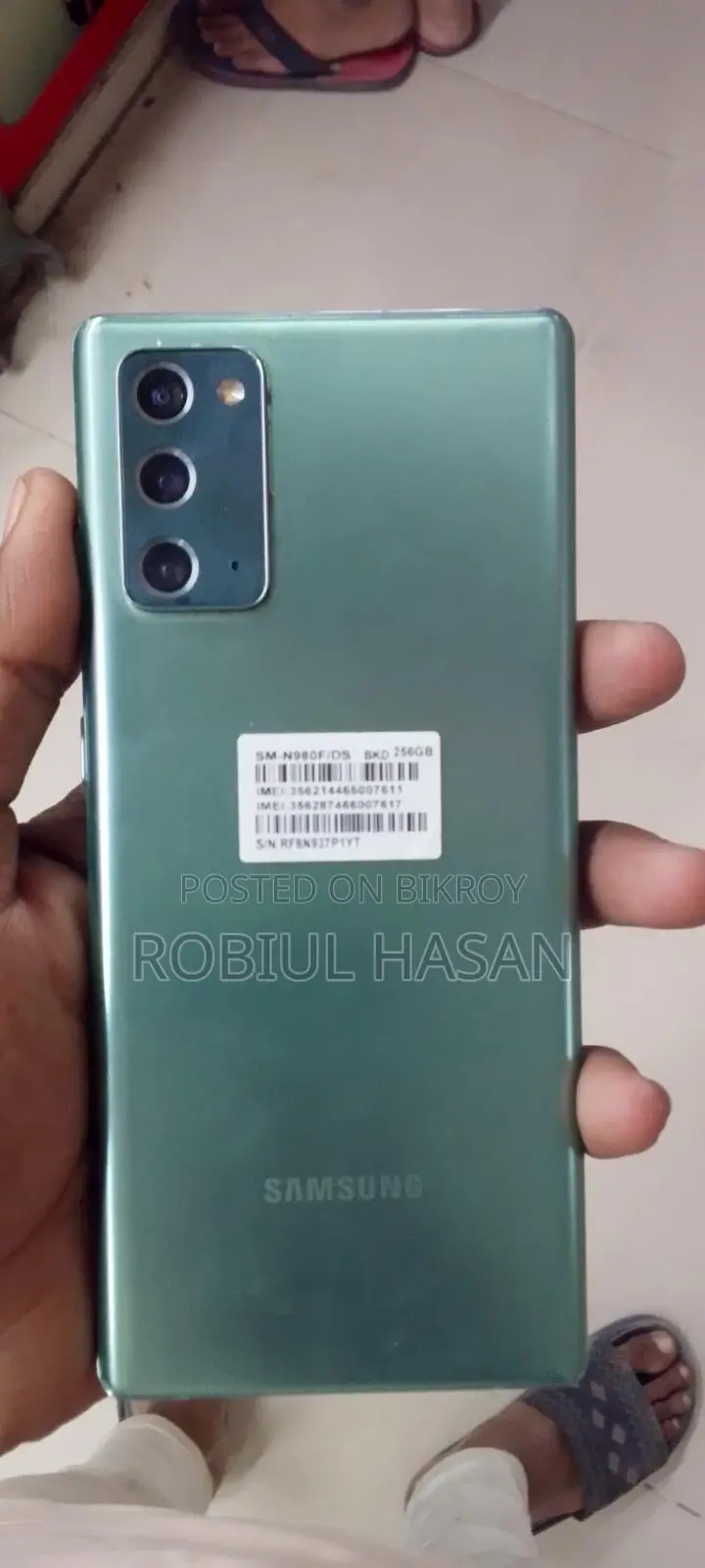 Samsung Galaxy Note 20 . (Used)