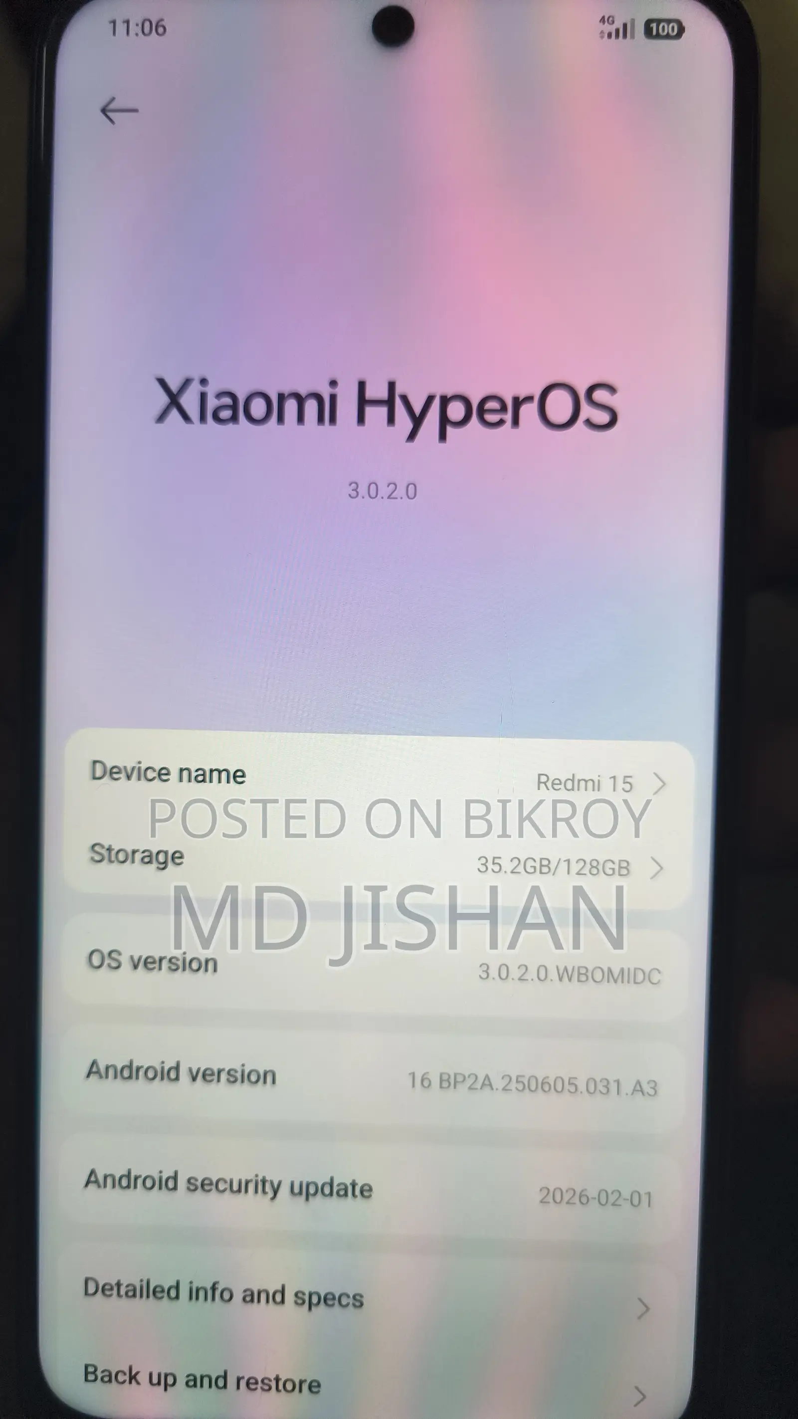 Xiaomi Redmi 15 (Used)