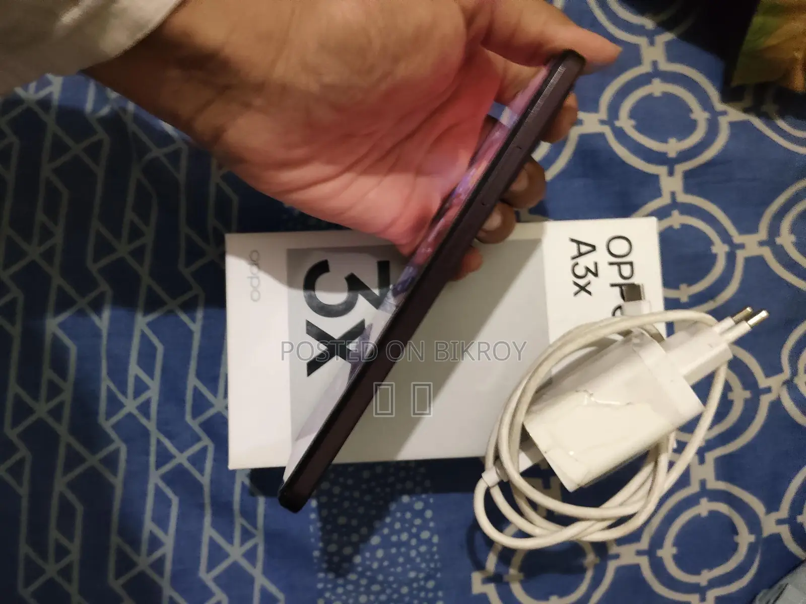 OPPO A3x 4+4/128 super fresh. (Used)