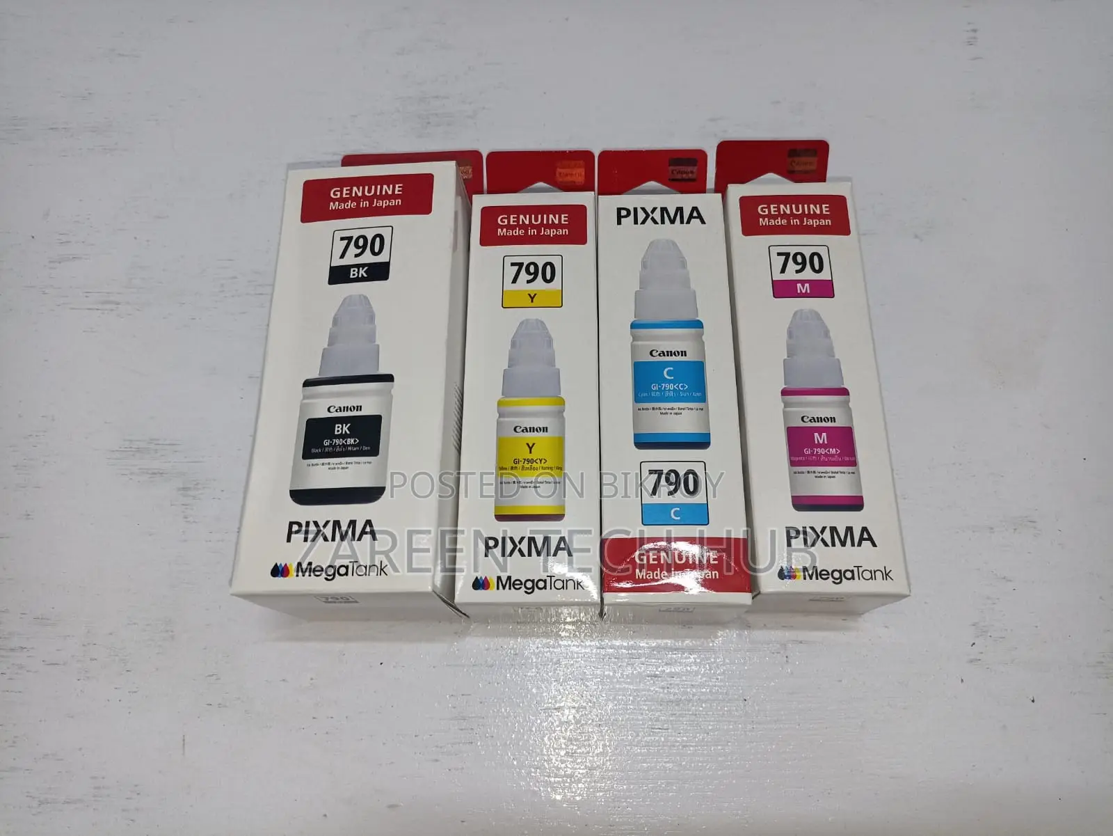 Canon GI-790 Ink Bottle Black full set original