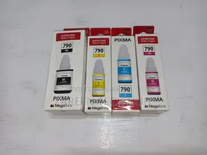 ক্যানন GI-790 ইঙ্ক বোতল ব্ল্যাক ফুল সেট অরিজিনাল
