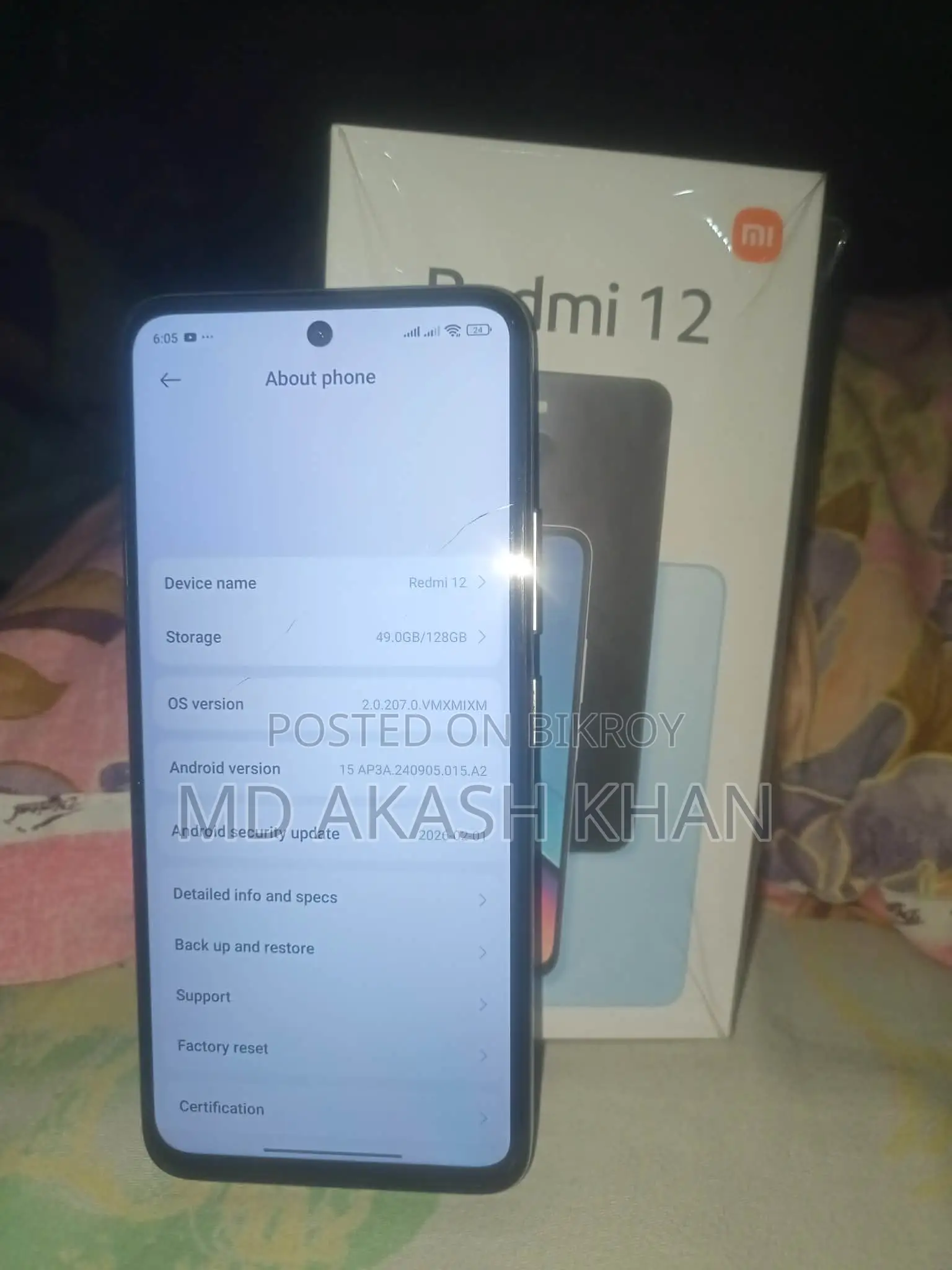 Xiaomi Redmi 12 , (Used)