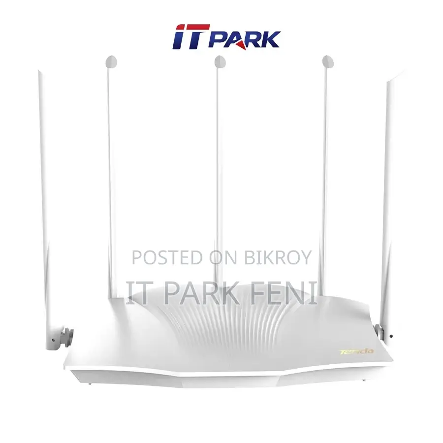 Tenda TX12 Pro v2.0 AX3000 Mbps Gigabit Dual-Band Wi-Fi 6 White Router