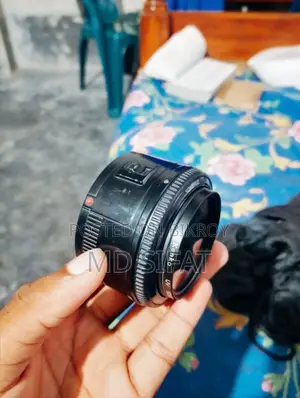 Canon 600d with Yongnuo 50mm 1.8 lens setup