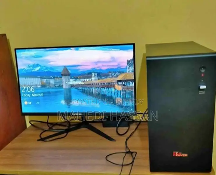 Full Setup Computer with 4k Monitor | 3 Month Used
