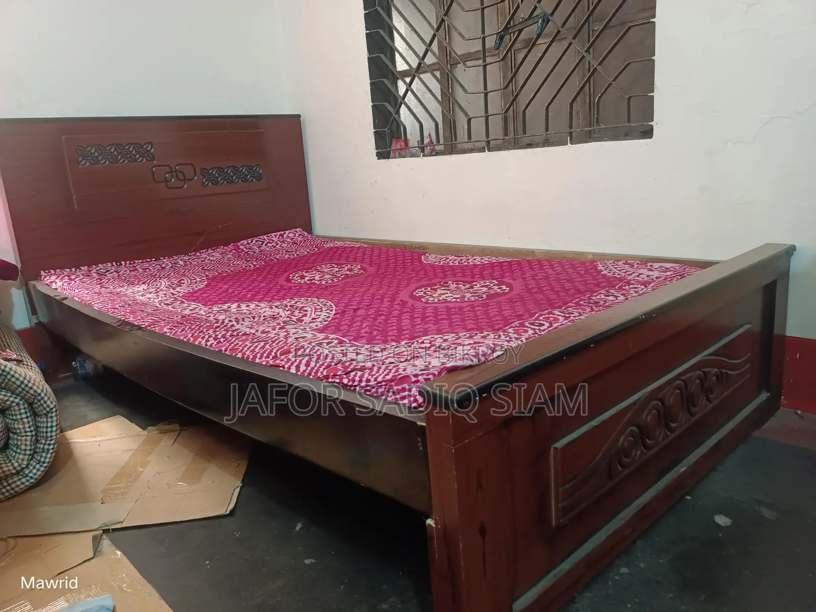 2 মাস ব্যবহৃত সিঙ্গেল বেড