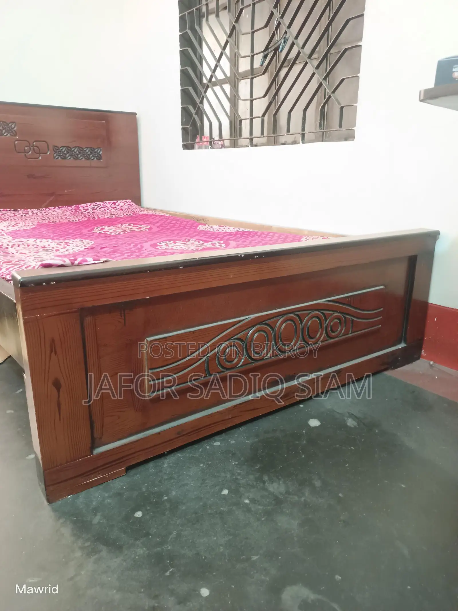 2 মাস ব্যবহৃত সিঙ্গেল বেড
