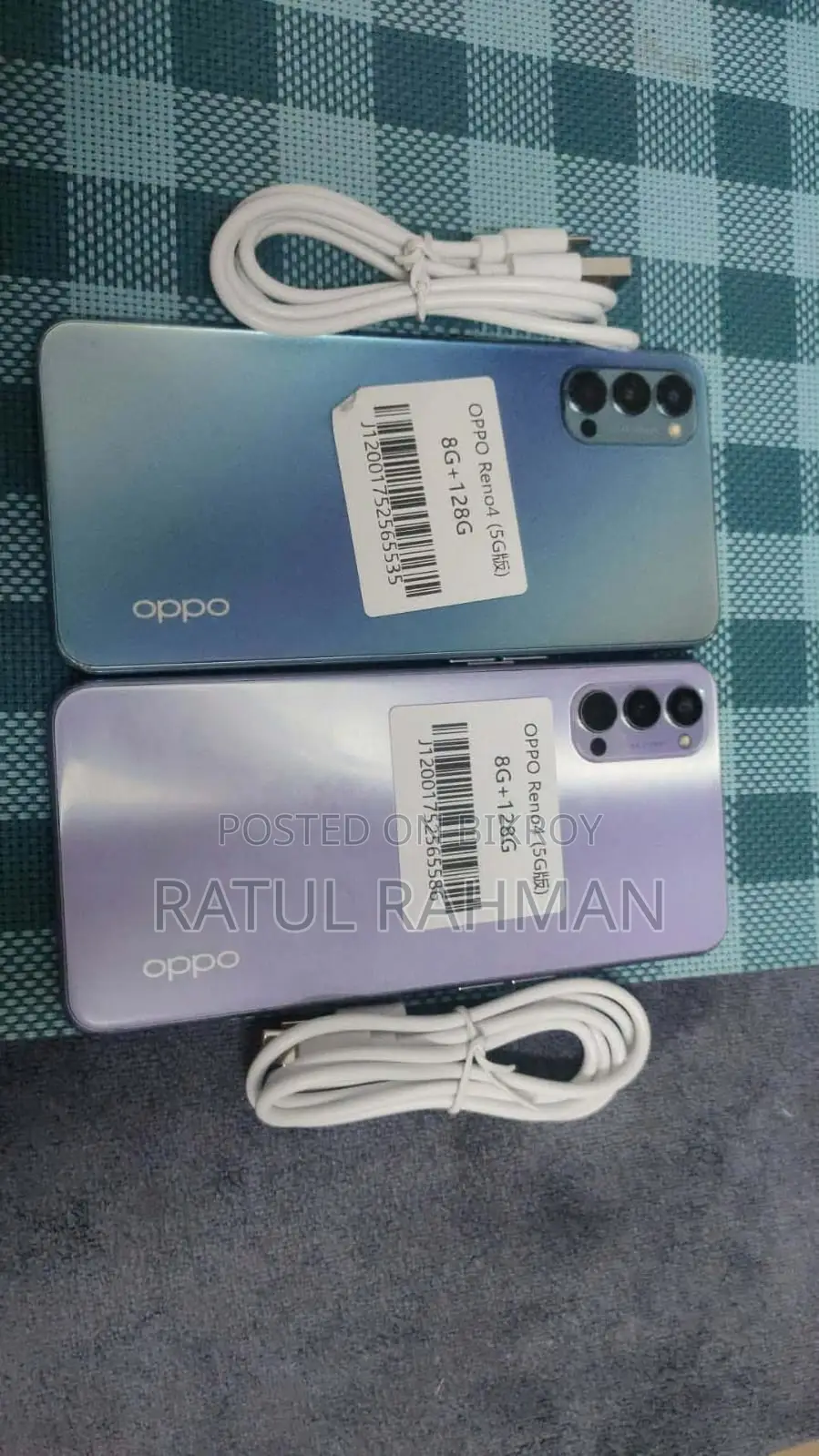 OPPO Reno 4 5G 8GB & 128GB (Used)