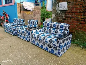 HalfBox Sofa Full Set with Designer Table
