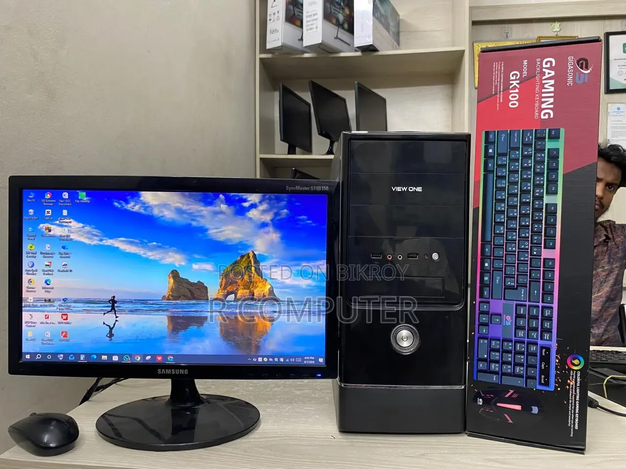 Intel Core i7 4th Gen Set | 4GB RAM 240GB SSD Samsung 19" Monitor