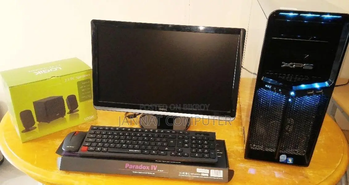 Core 2Dou পিসি+1000GB +8GB Graphics +DELL 19 ''LED