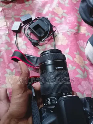 Canon Eos 750d + Zoom Lens 75-250