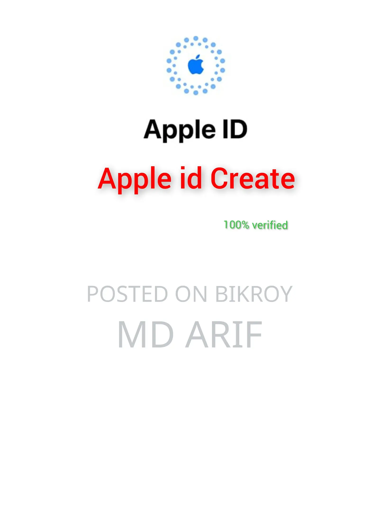 Apple ID Creation for iPhone