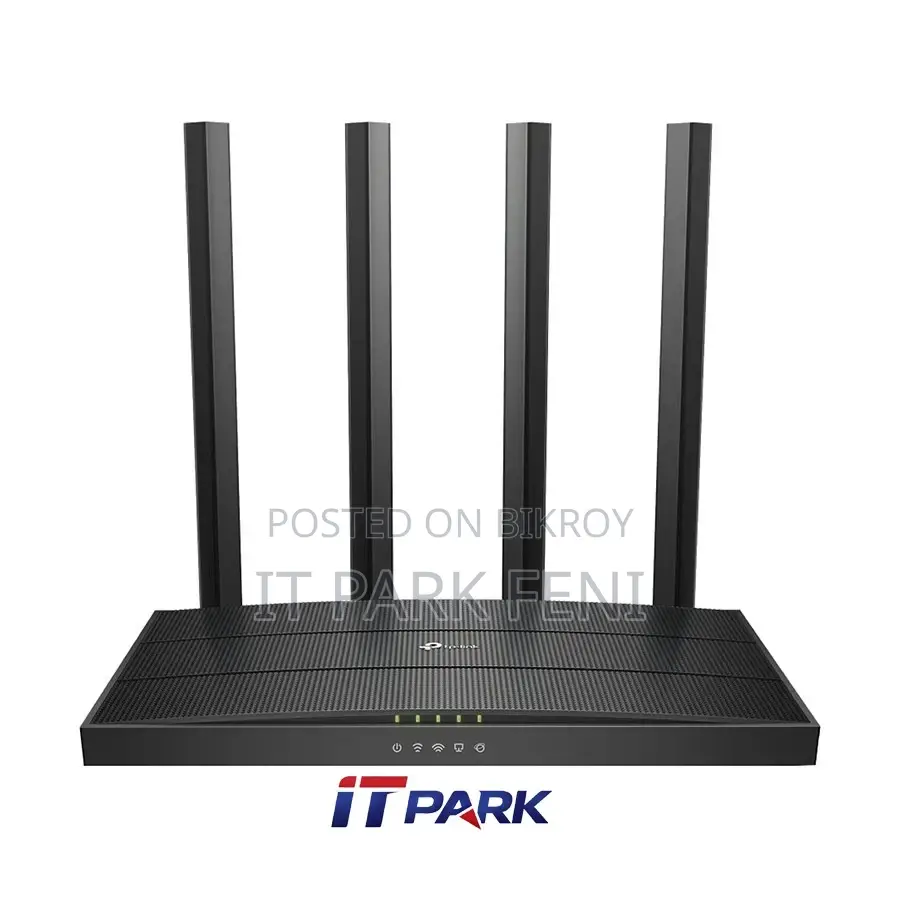 TP-Link Archer C6 V6.0 AC1200 Mbps Gigabit Dual-Band Wi-Fi 5 Router