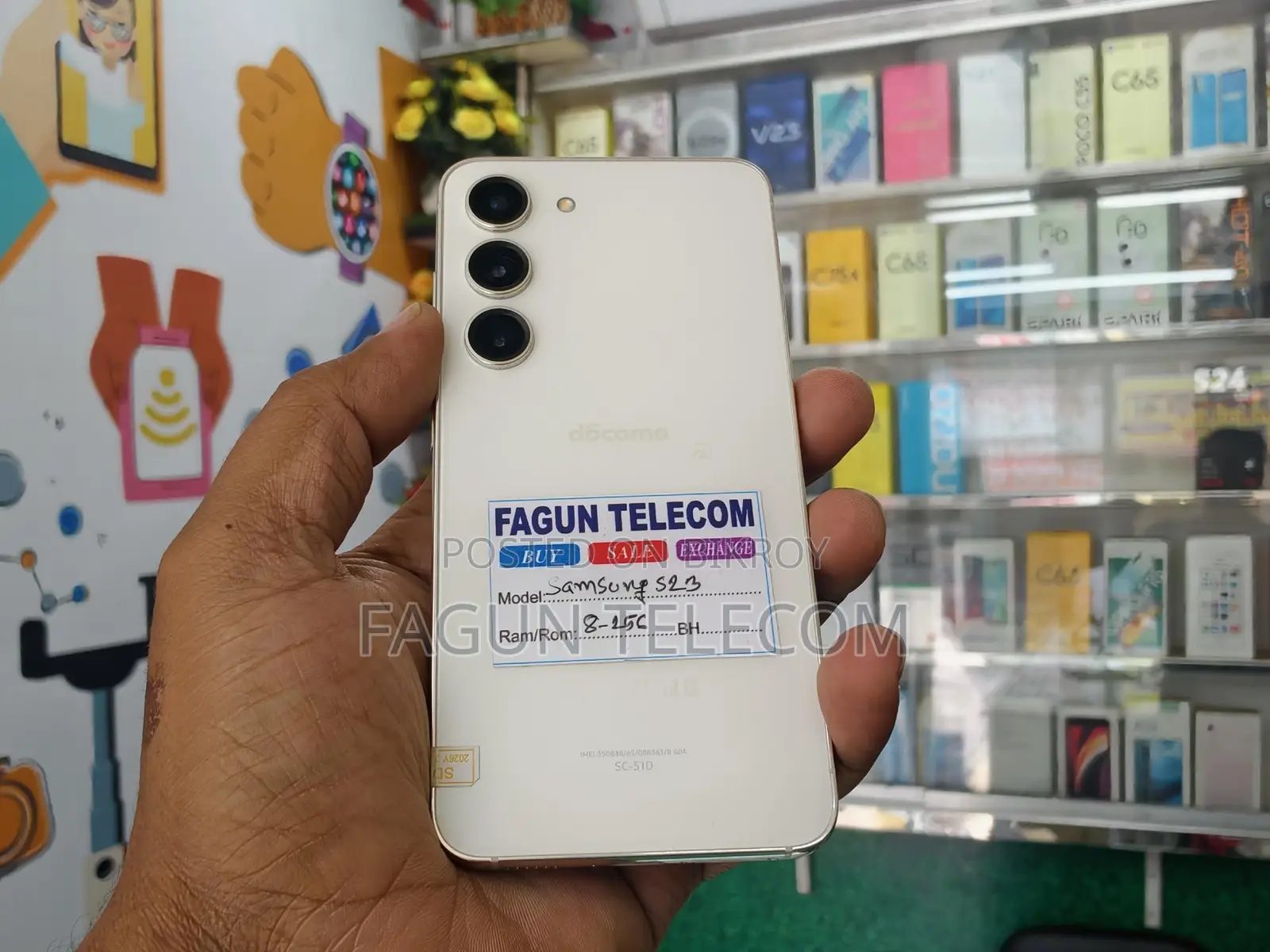 Samsung Galaxy S23 256 GB White