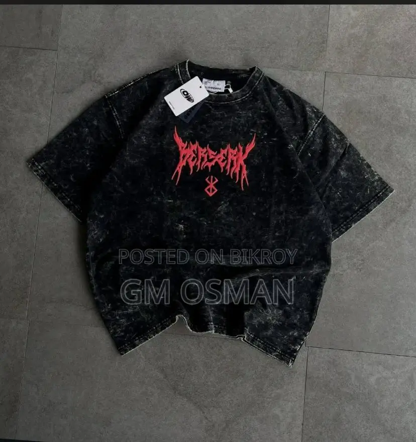 Premium Acid Wash Drop Shoulder T-shirt